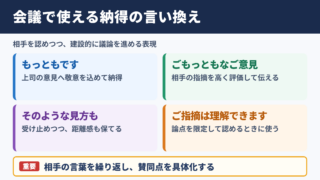 「一理ある」の言い換え一覧表
