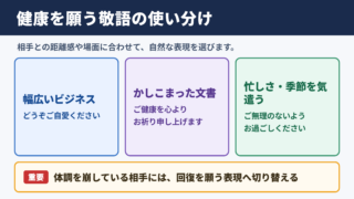 「くれぐれもご自愛ください」の言い換え一覧表